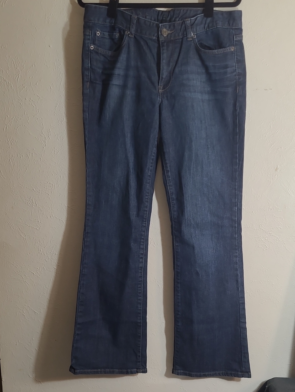 Calvin Klein Jeans Women's Dark Blue Flare Jeans
